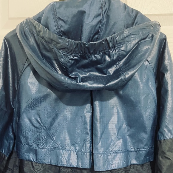 BNWOT MEN NIKE VINTAGE 'OLD SCHOOL' POLYESTER FULL ZIP JACKET NAVY US MEDIUM (M) - Picture 7 of 14